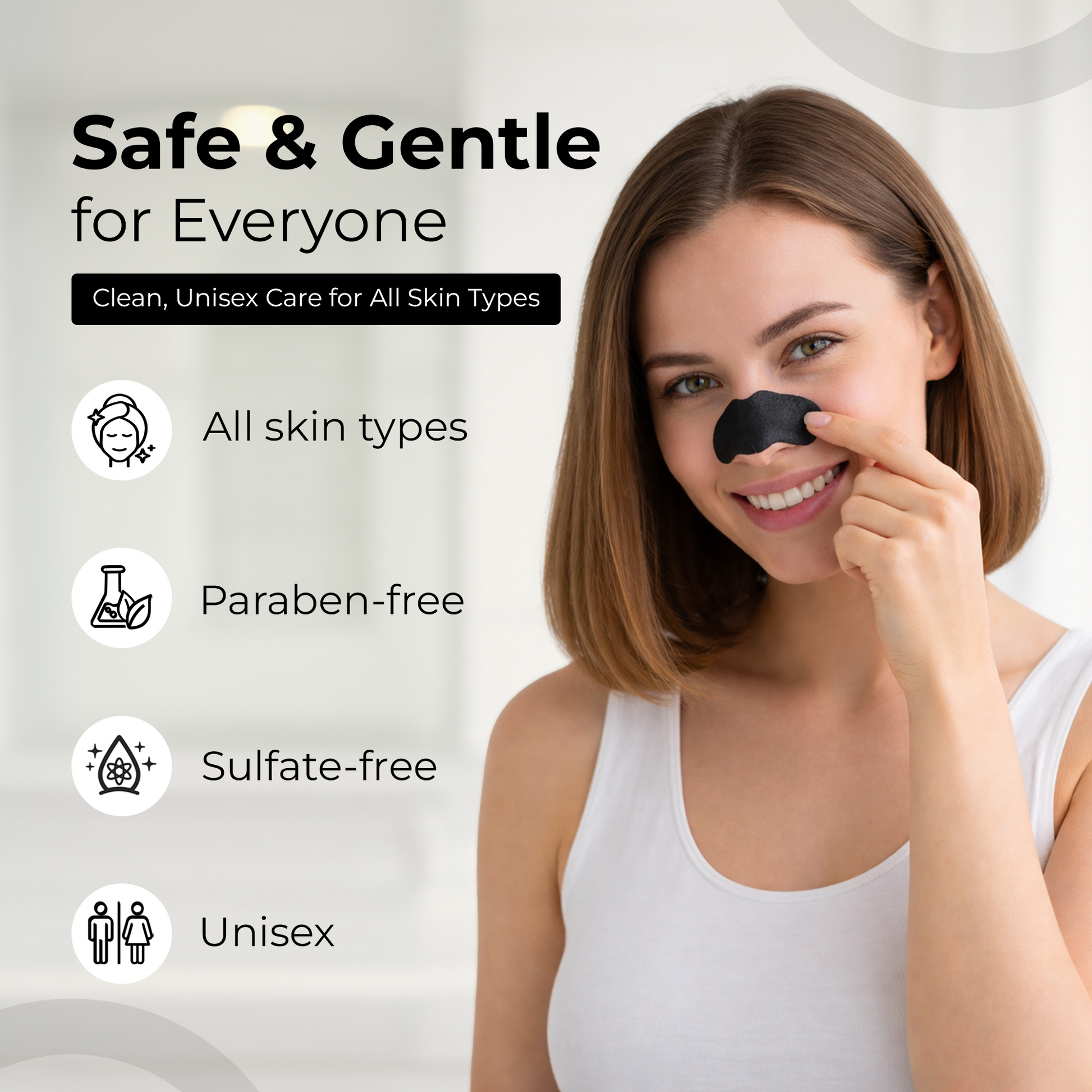 gleora nose strips
blackhead remover
nose strip